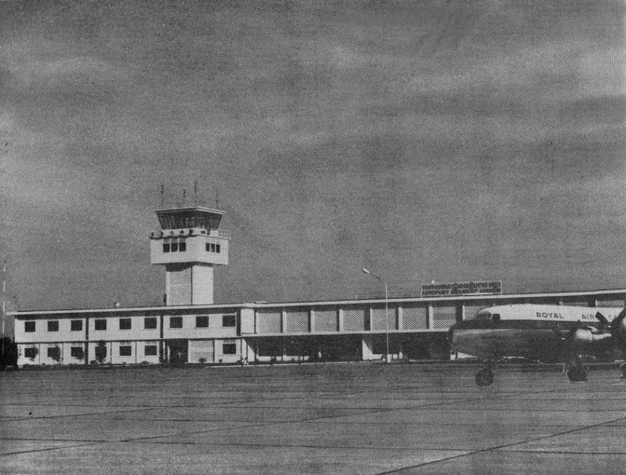 Chinese-funded, Siem Reap-Angkor Airport, published 1969